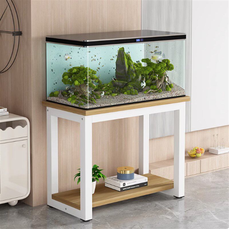 鱼缸架金属鱼缸专用柜鱼缸桌家用鱼缸放置柜底架底座托架承重桌子
