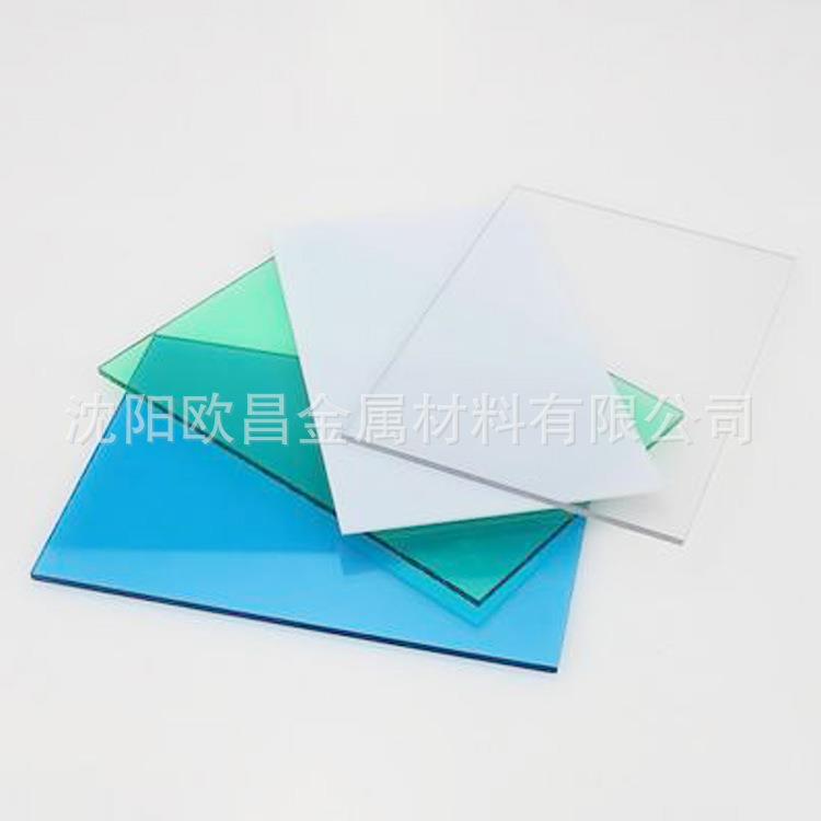 吉林长春pc耐力板高透明不碎裂车棚雨棚耐力板聚碳酸酯实心板