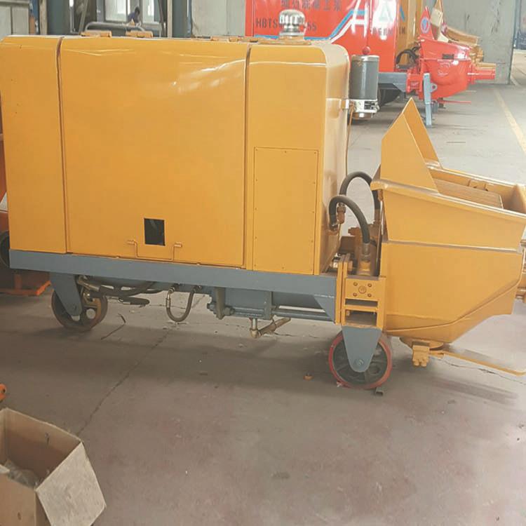 二次构造柱设备建筑工程小型地泵浇筑细石混凝土输送泵