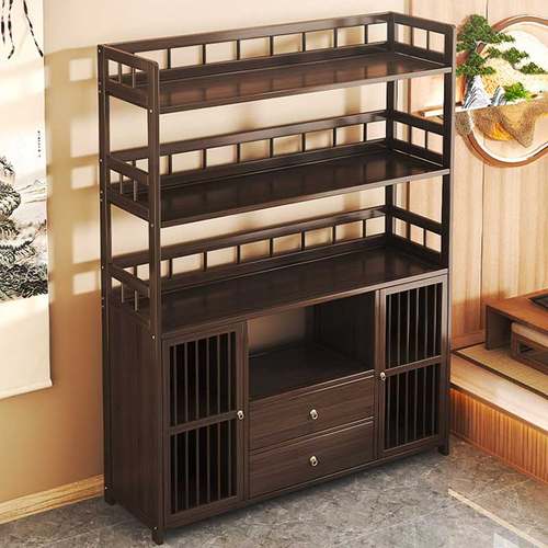 之物里新中式博古架茶叶收纳置物