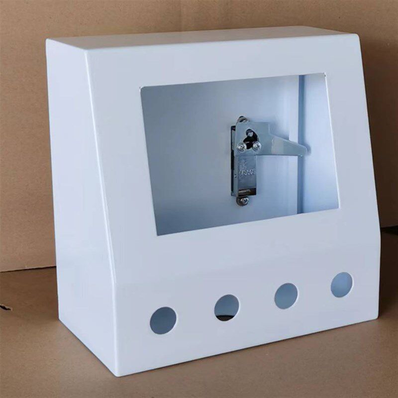 4.3寸触摸屏安装盒威纶人机界面控制柜PLC文本电控箱旋转支架按钮