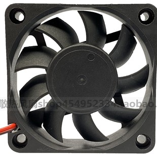 6015 厘米24v直流散热风扇变频器电箱工业机柜轴流风机大风量 6CM