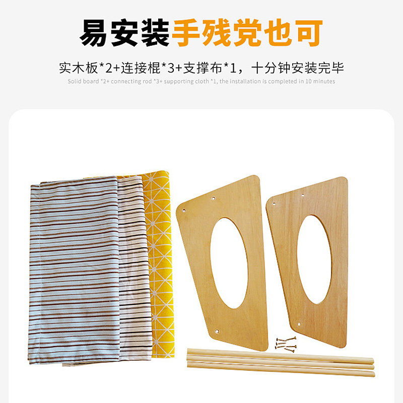 猫吊床宠物猫咪用品大全猫床公主床小狗狗木床创意可爱猫窝狗窝