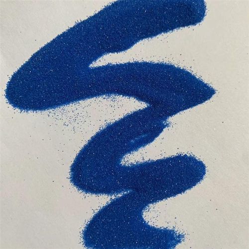 群青蓝砂 岩彩矿物质金石颜料青颜料80目计价100克 合成矿物砂