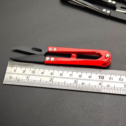 巨正升小剪刀线头剪高碳钢u型弹簧十字绣剪纱剪家用手工裁缝剪刀
