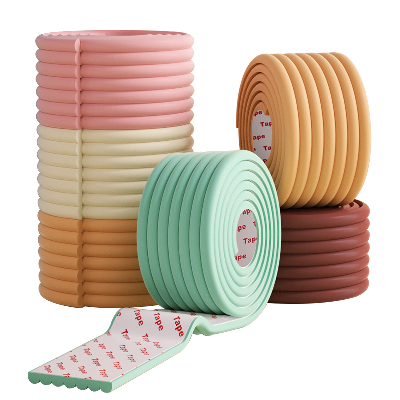 横梁防碰头软包防撞条柱子包边条房梁防撞棉保护贴墙角泡沫海绵垫