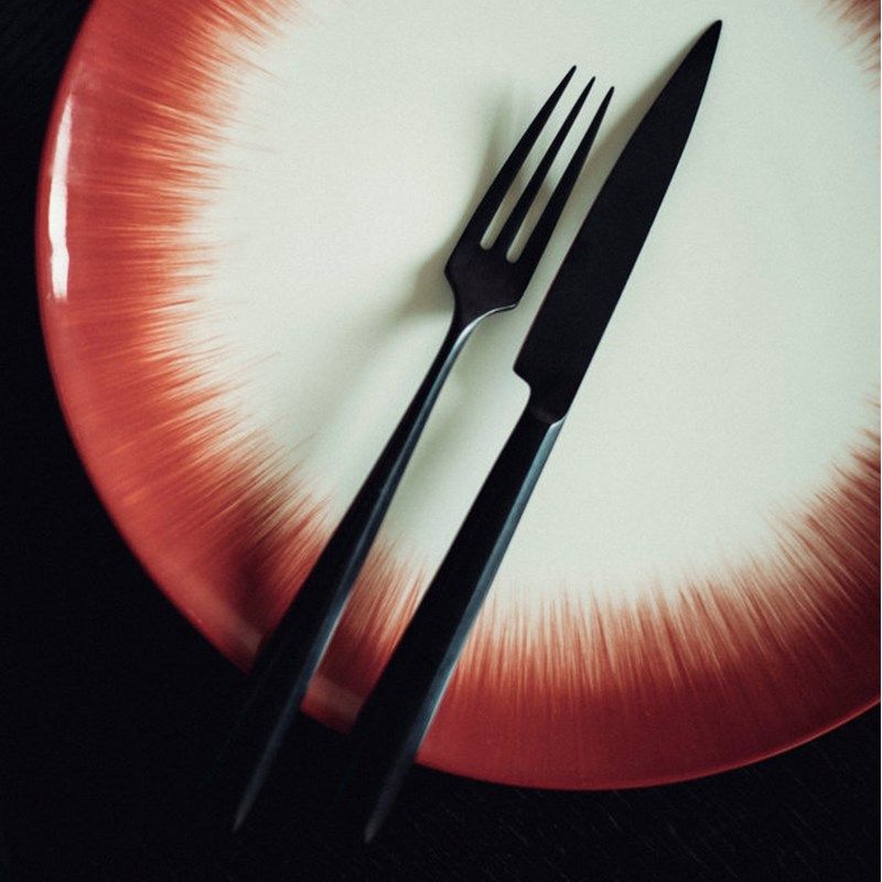 比利时Serax Ann Demeulemeester不锈钢西餐餐具刀叉牛排刀咖啡勺