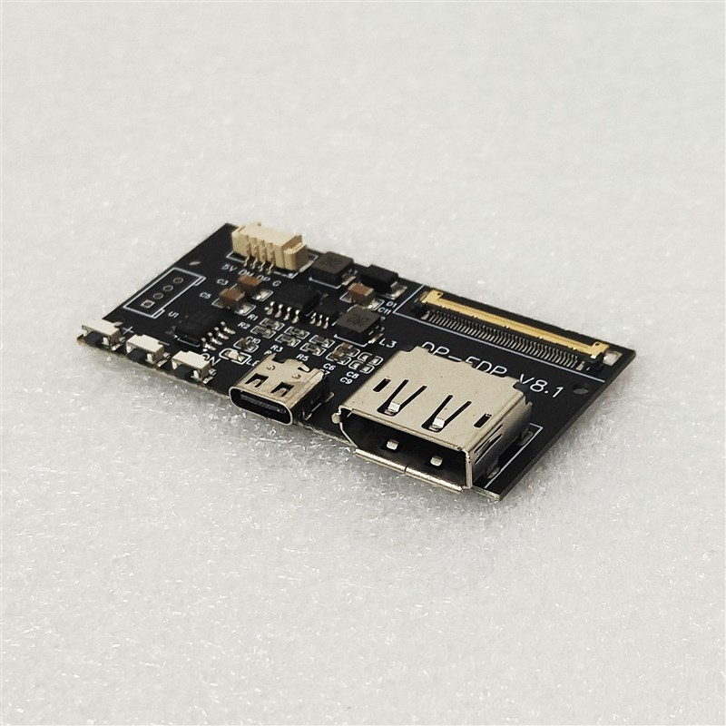 dp转edp 4k 120HZ DIY4K驱动板 4K 2K 1080转接板 便携显示器迷你