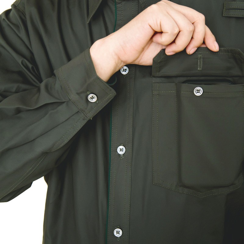 适用于河南国家电网电厂电力新款劳保工作服套装防静电耐磨纯棉透