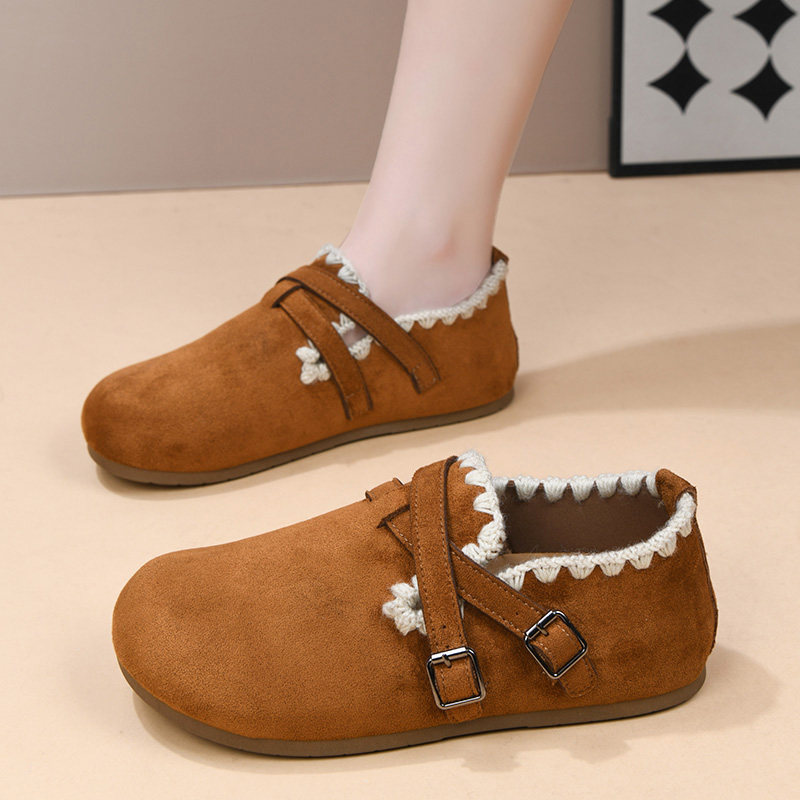 复古厚底全包勃肯鞋女2026春秋新款一脚蹬单鞋休闲轻便百搭豆豆鞋,女鞋,勃肯鞋/软木鞋,淘宝优惠券,粉丝福利购,淘宝优惠卷