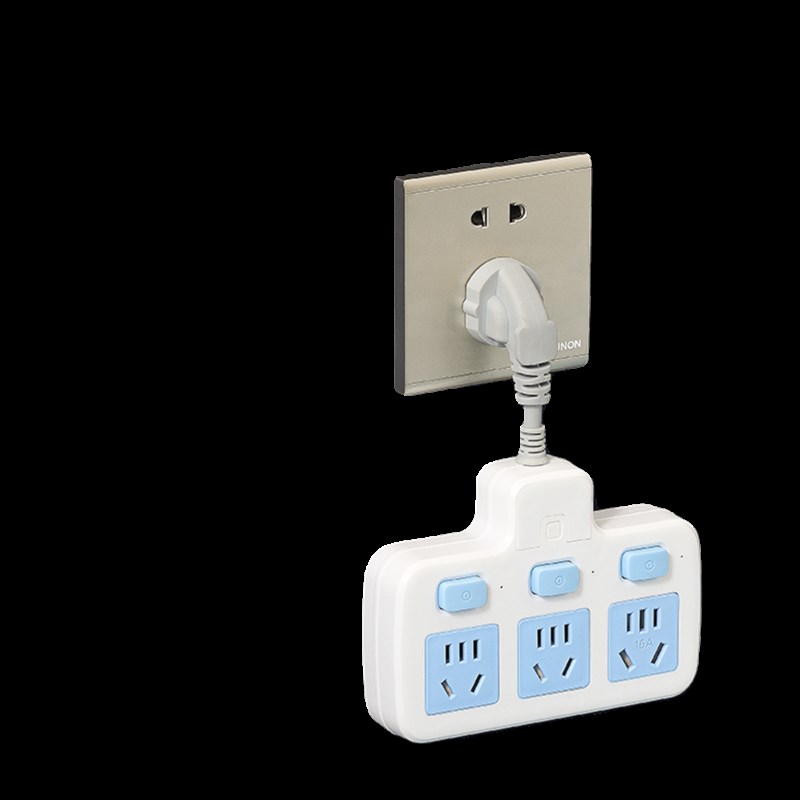 10a转16a大功率16安转换器插座三插头无线不带线空调热水器多功能