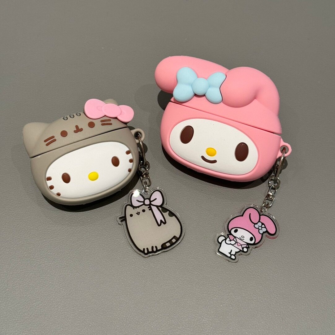 kt美乐蒂适用airpodspro2保护套可爱新4代airpods3in风耳机套二代苹果airpodspro耳机个性不撞壳蓝牙耳机壳潮,3C数码配件,耳机保护套,淘宝优惠券,粉丝福利购,淘宝优惠卷