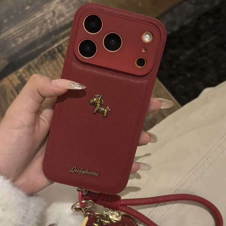 新年手机壳小马适用iPhone17.6promax手机壳新款苹果15pro创意可爱14pro个性13pro小众16pro防摔保护套女款壳,3C数码配件,手机保护套/壳,淘宝优惠券,粉丝福利购,淘宝优惠卷