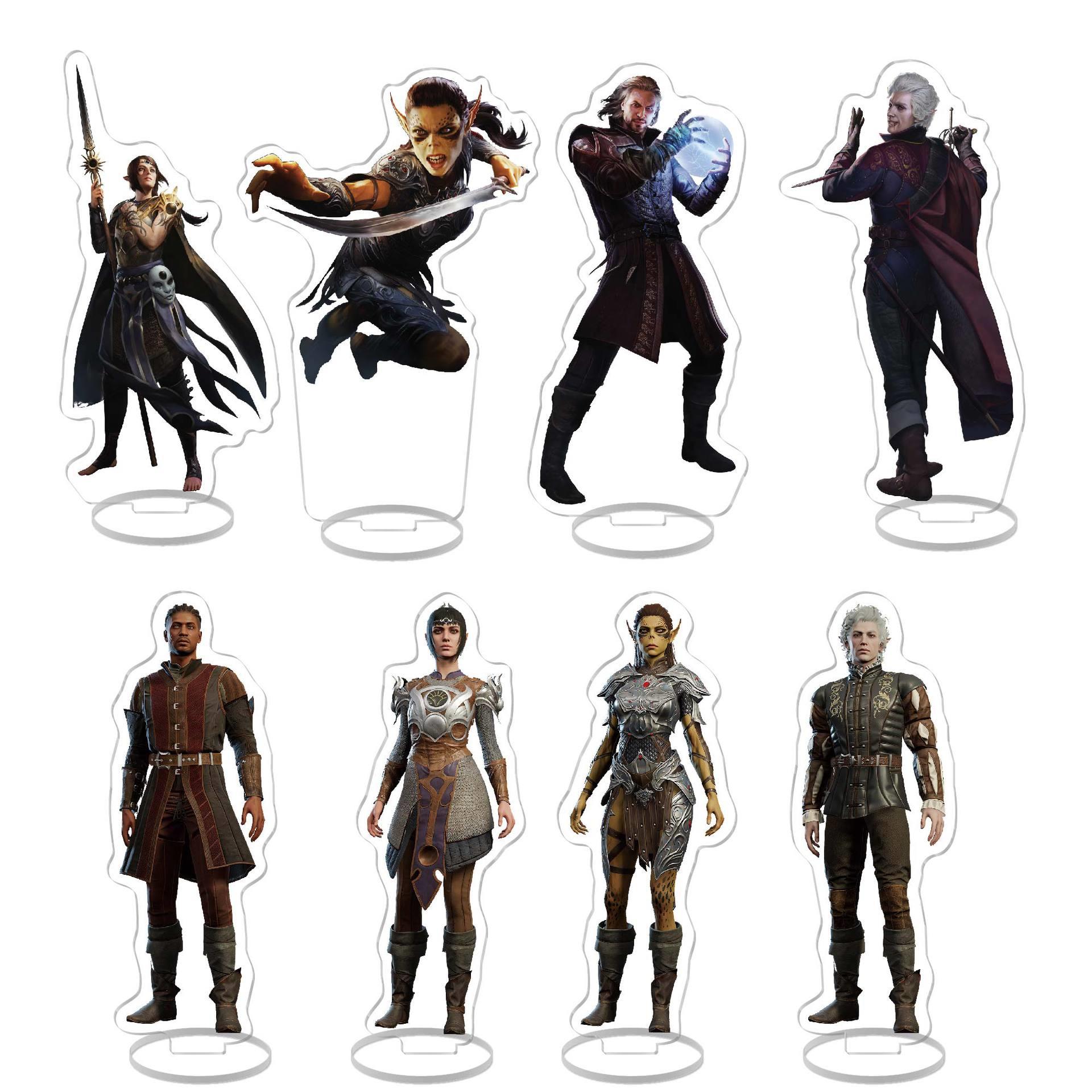 游戏周边德之门刹那博安提亚克力立牌摆件创意礼物