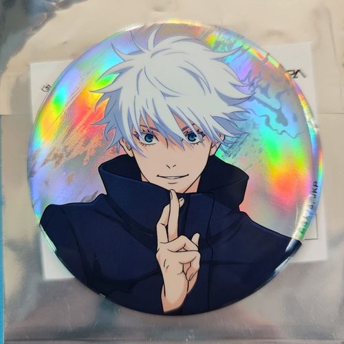 【现货直发】咒术回战虎杖悠仁五条悟伏黑惠彩光动漫吧唧徽章周边