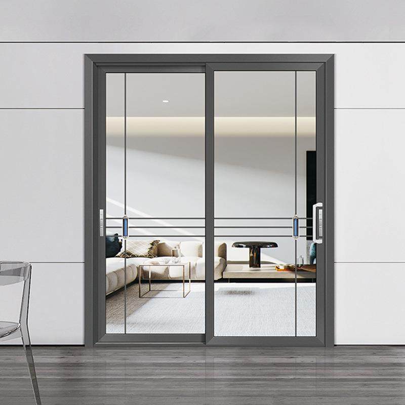 新乐原生铝合金推拉门耐磨耐刮玻璃隔断客厅厨房门