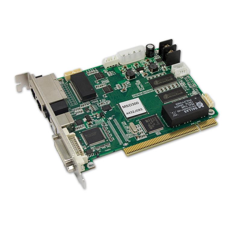 诺瓦MSD300-1发送卡两网口带载130万点led显示屏全彩发送系统卡