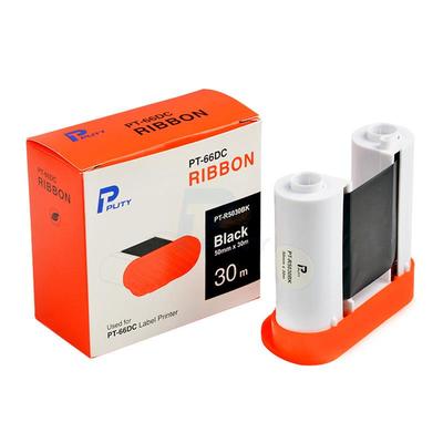 普贴（PUTY）标签机色带PT-R5030BK色带PT-66DC打印机碳带白色