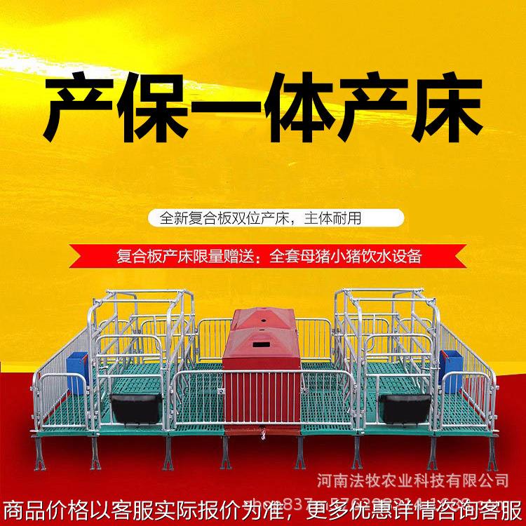 厂家直销猪床母猪产床定位栏小猪保育床限位栏猪用产保一体产床