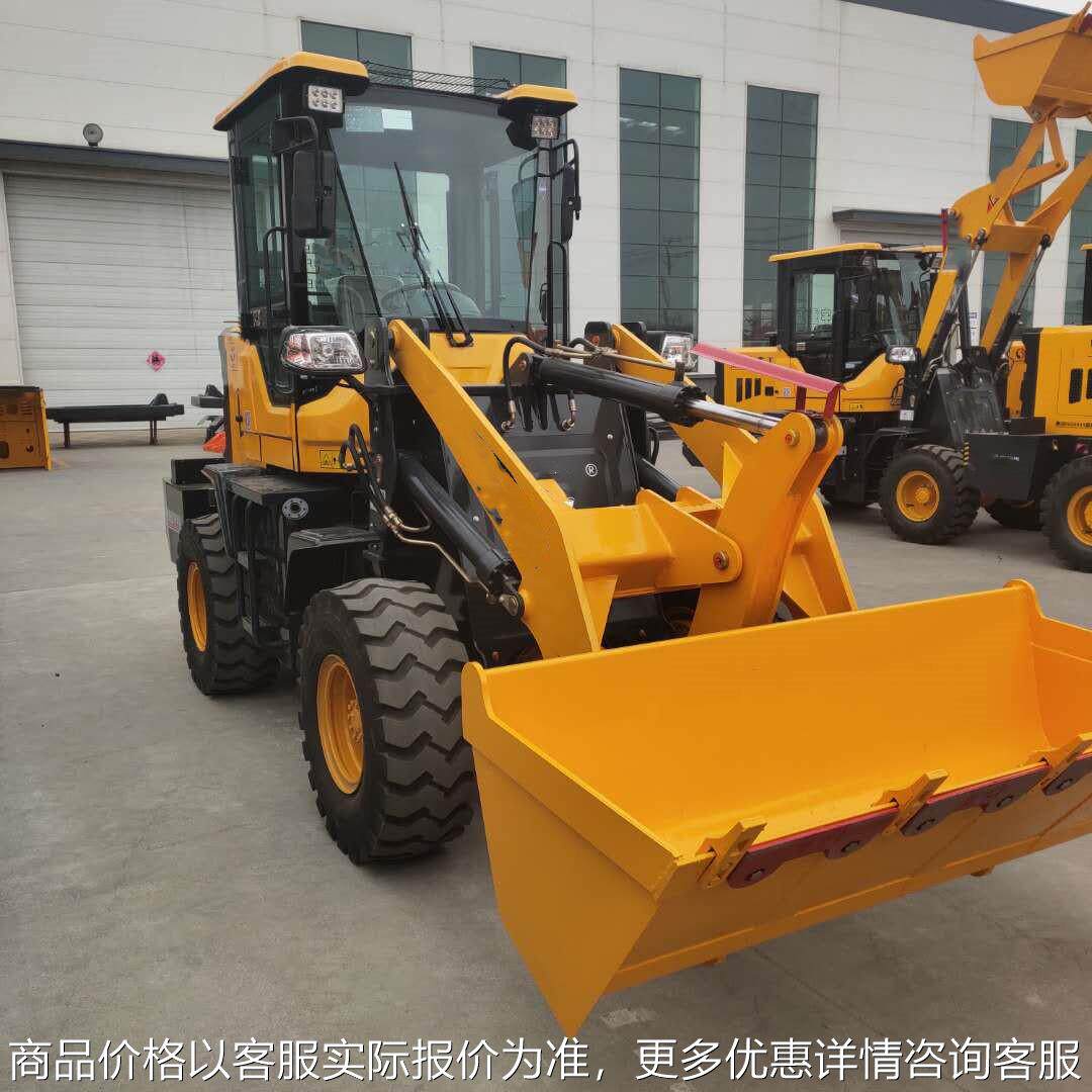 标准款92 加长臂 轮边气刹轮式装载机 抓木机 扫雪扫地机头