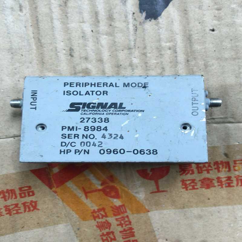 HP 0960-0638射频同轴宽带隔离器（地坛设备）