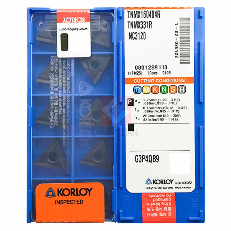 正品 韩国克洛伊 数控刀片 数控刀粒 TNMX160404R NC3120