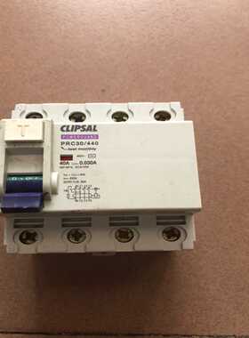 奇胜4P40A电磁式漏电保护器。功能正常。成色如图。的联~询价