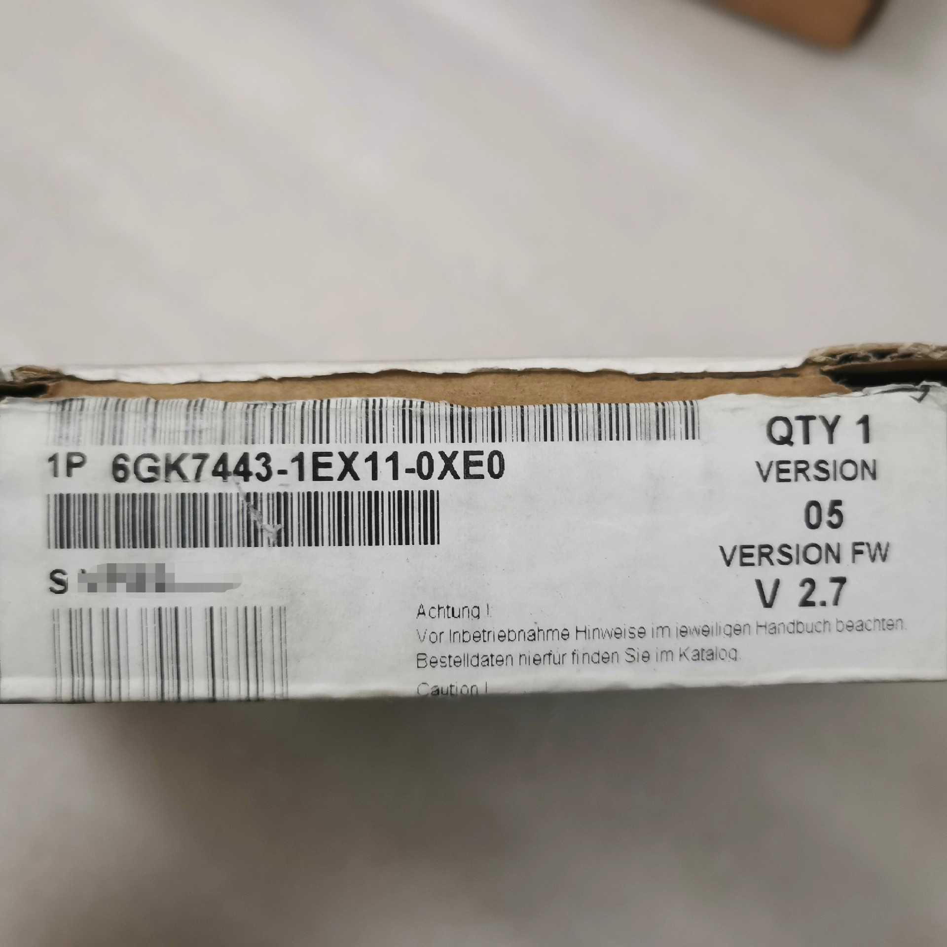 6GK7443-1EX11-0XEO 仅开封 实单联系~询价