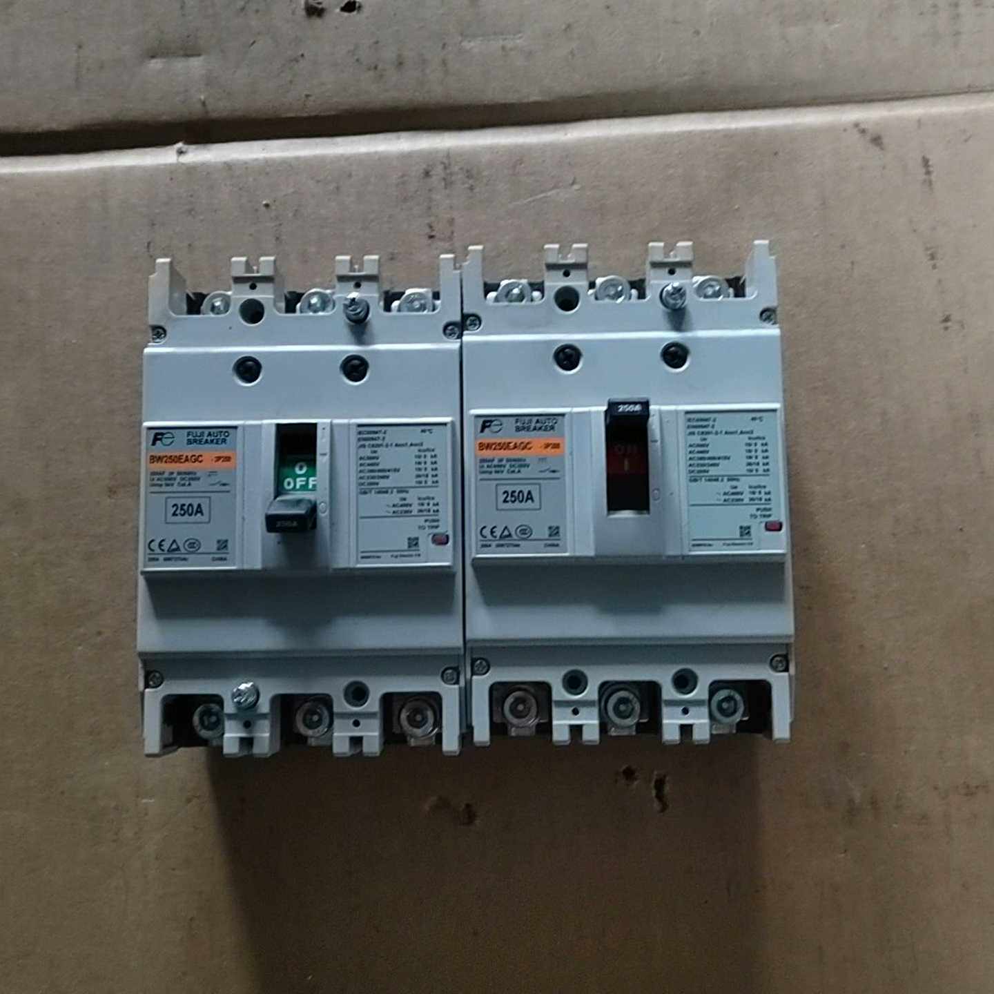 富士空开BW250EAGC，250A~议价