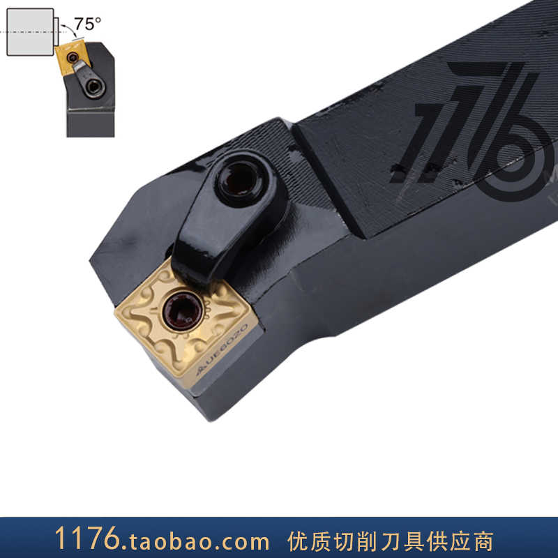 75度M型外圆刀杆MSKNR/MSKNL 3232P19/4040R19装SNMG1906大刀片