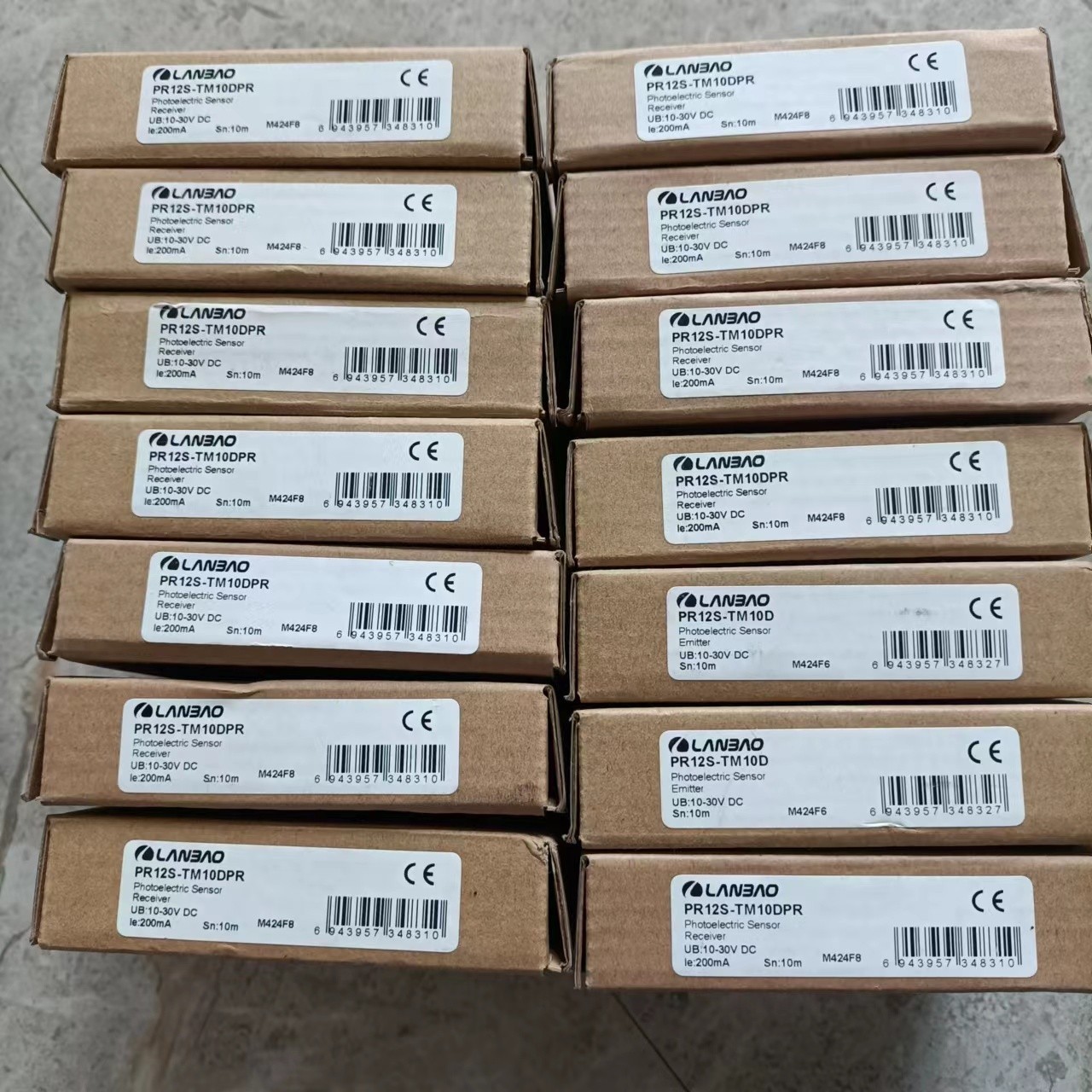 兰宝光电开关传感器  PR12S-TM10DPR~询价