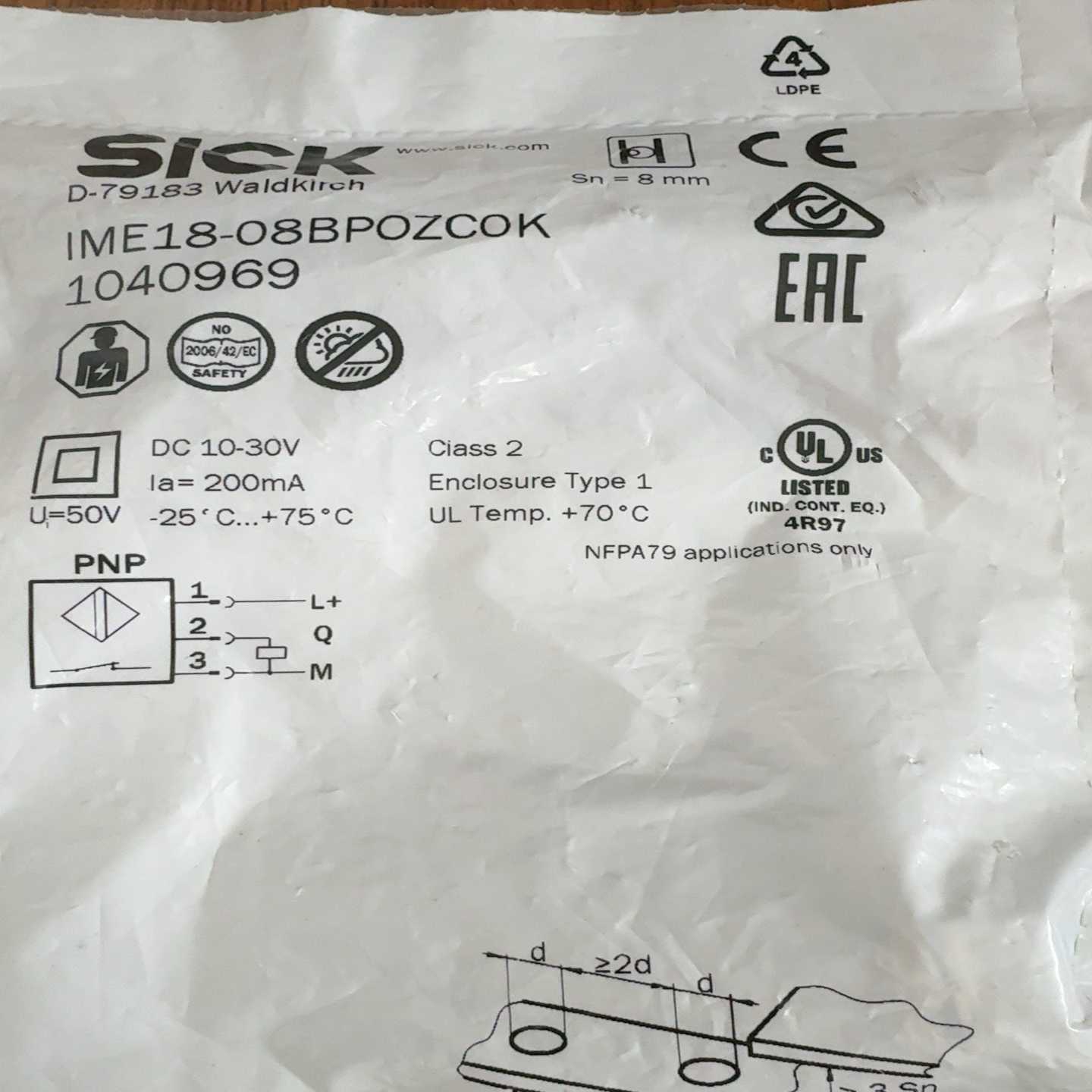 IME18-08BP0ZCOK~询价