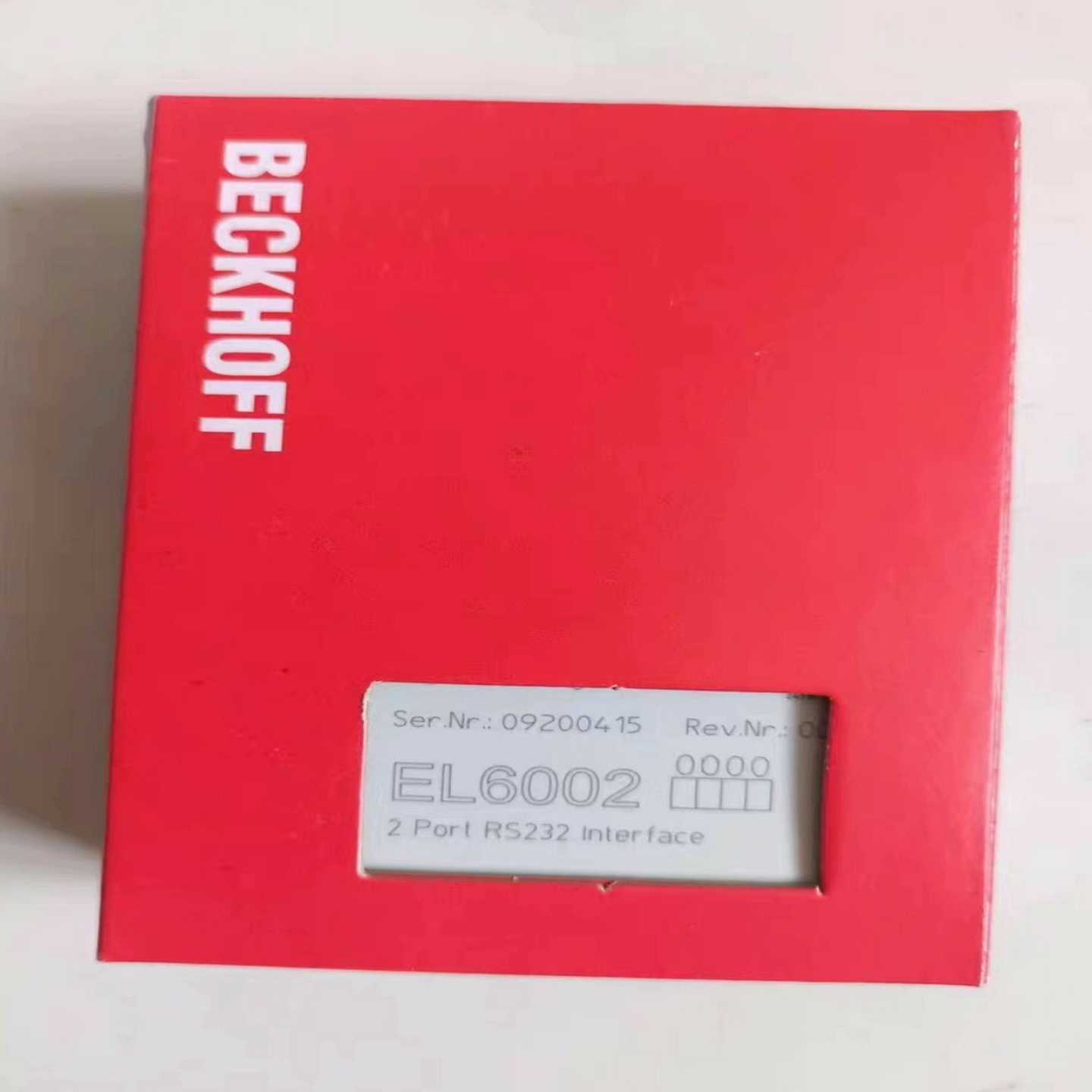 倍福模块EL6002,包装齐全,顺丰,联~询价