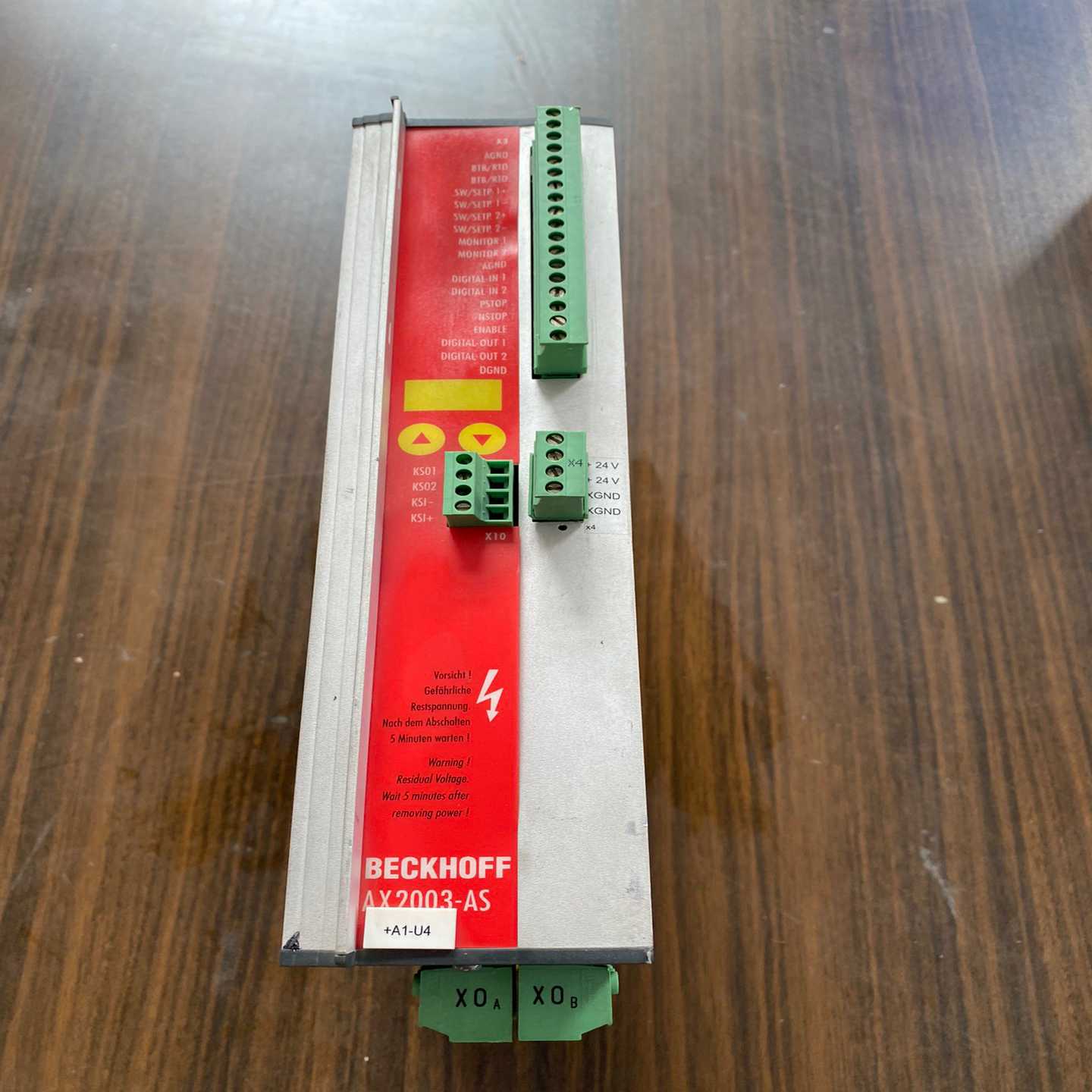 BECKHOFF驱动器AX2003-AS S60301-52【卡奥电子】