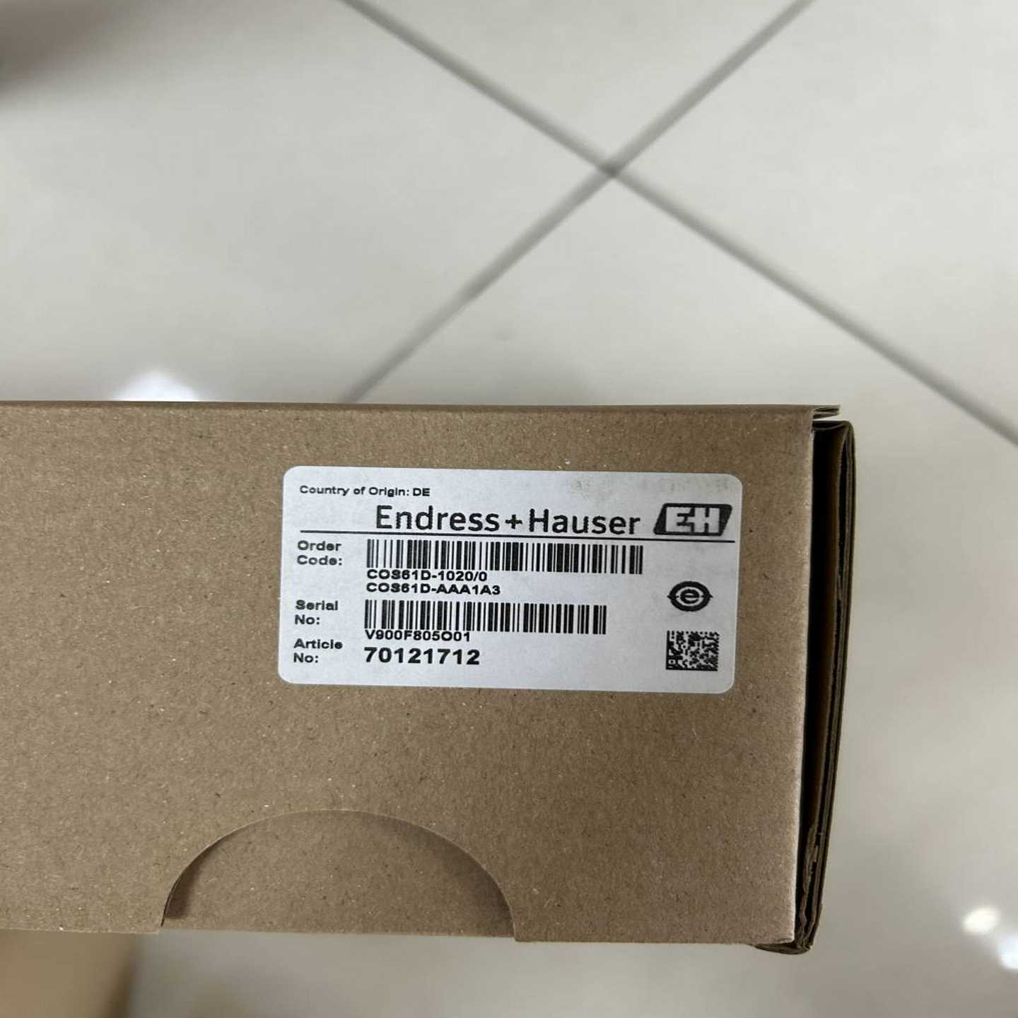 德国E+H C50D-AA1B21 应用于化工B行业的Memosens环形电导率传