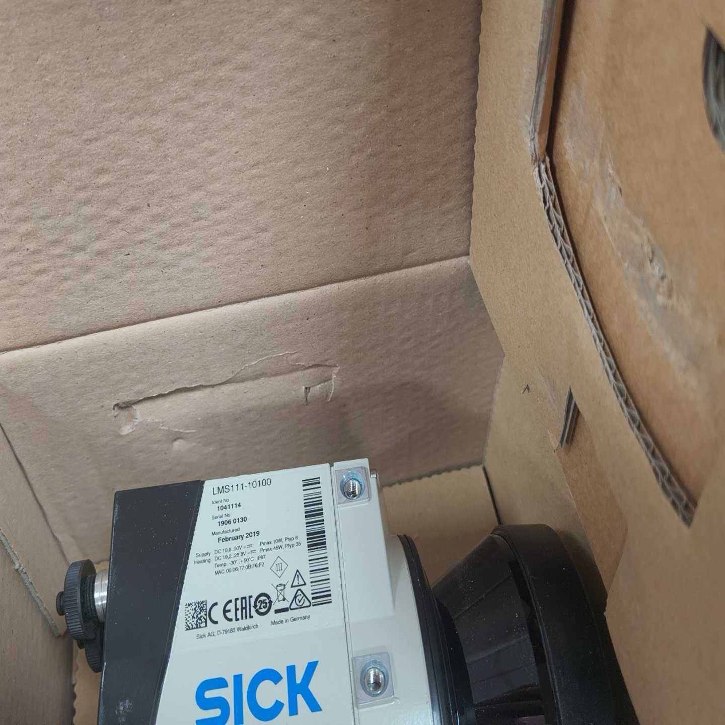 LMS111-10100订货号1041114西克激光雷询价