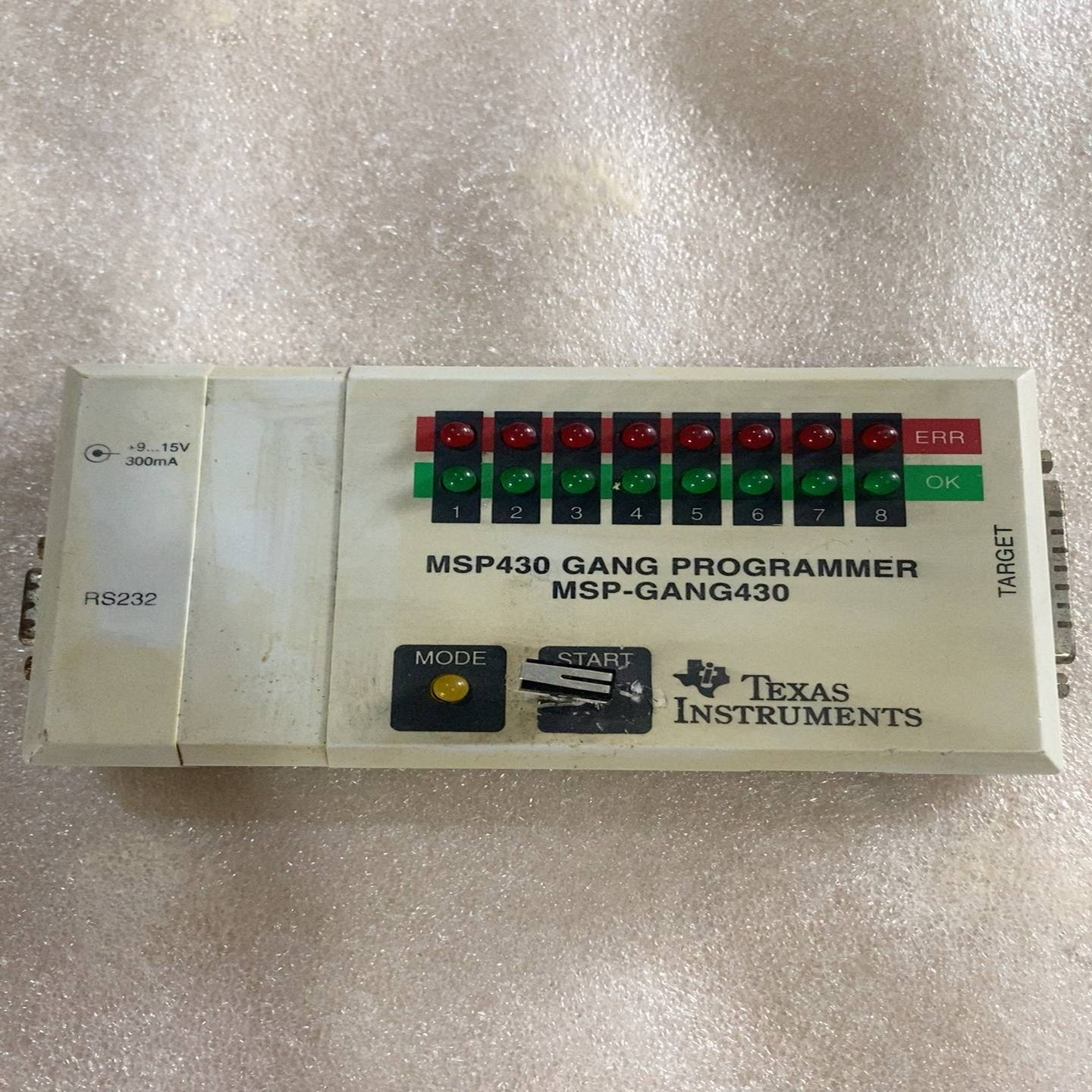 德州仪器  MSP430 8路下载器 MSP-GANG430【白零商行】