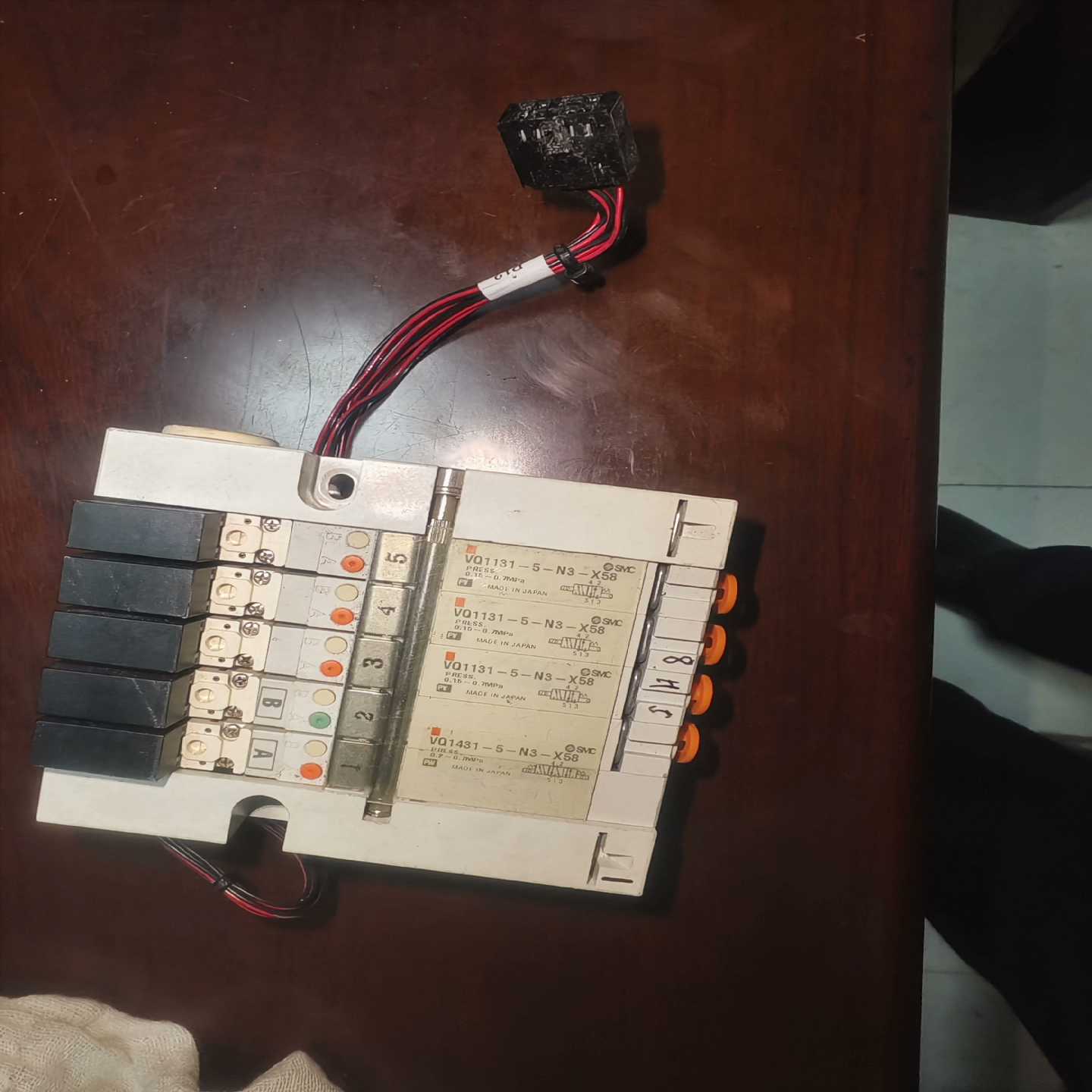 SMC电磁阀 VQ1431-5-N3-X58 实物拍摄，需要一议价商品