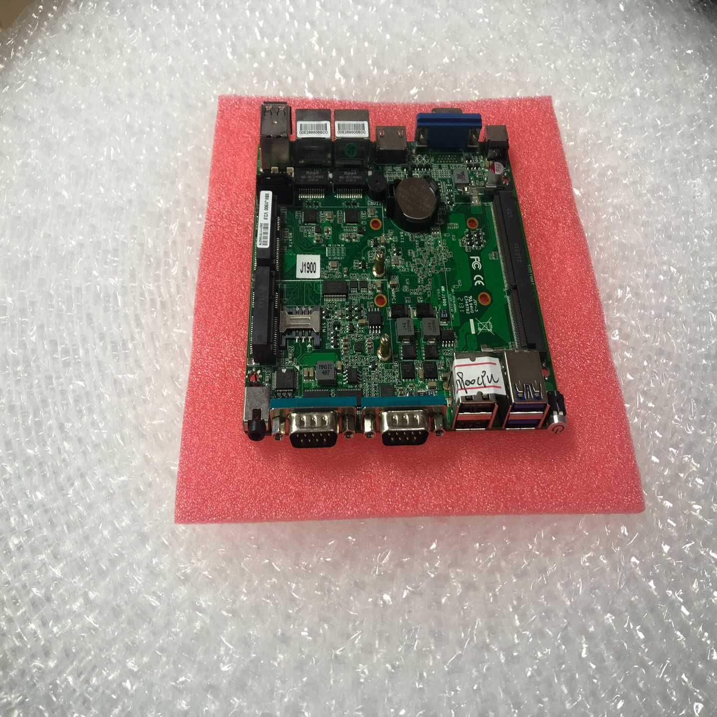 议价 j1900主板 1900主板 cpu 双网 双串口 工适用