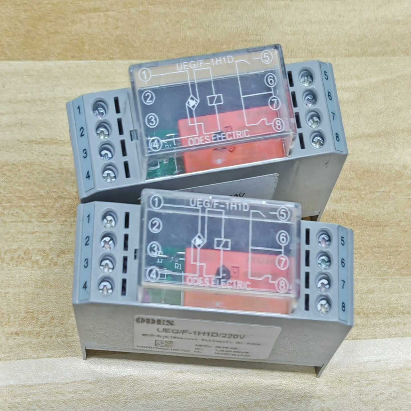 ODES原装正品UEG/F-1H1D/220V继电器拆机现货--议价商品