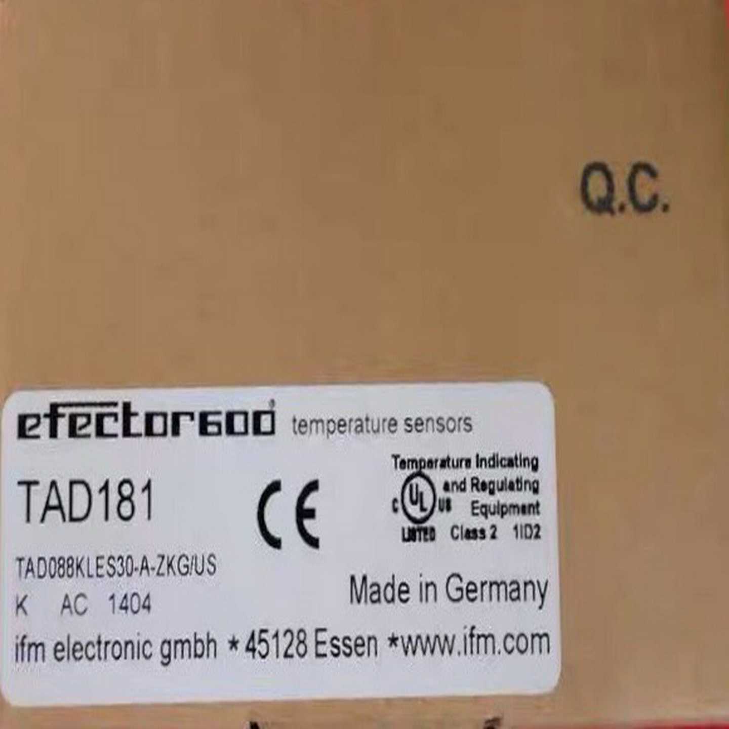 IFM TAD181 易福门温度传感器 TAD088KL~询价