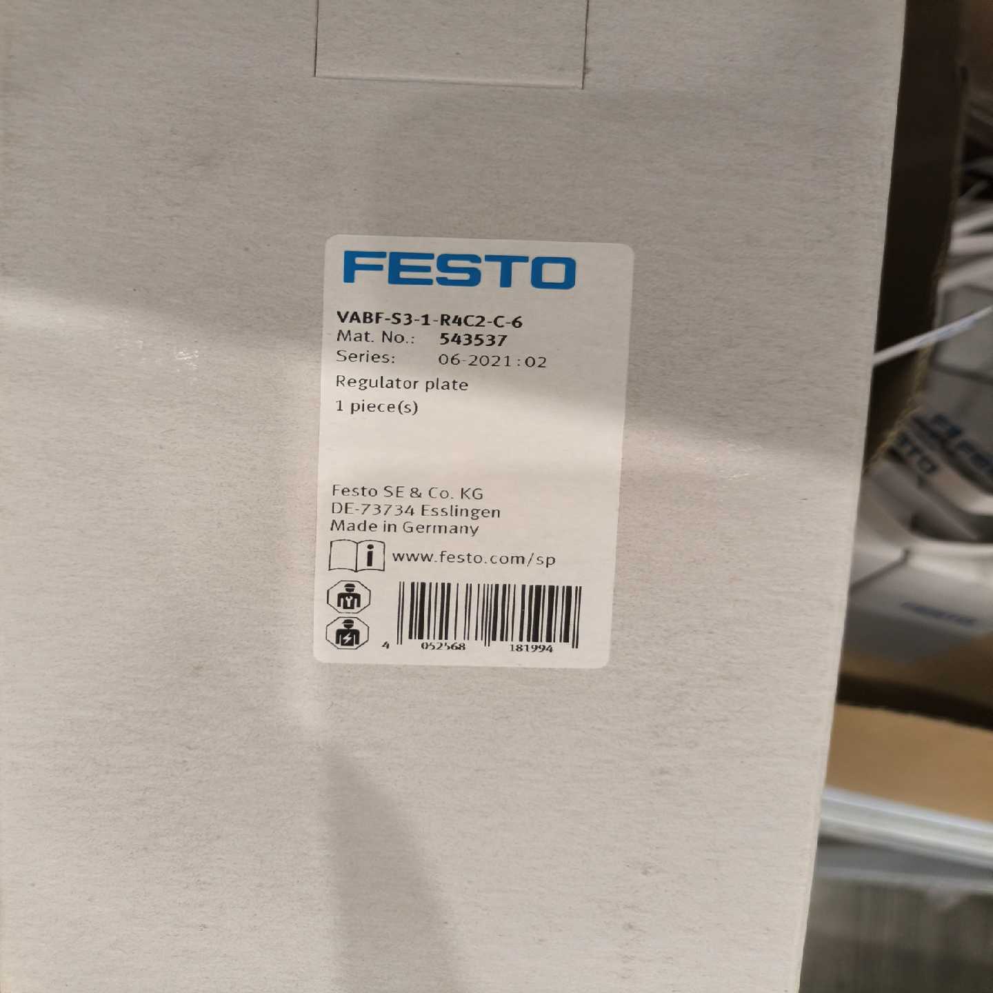 费斯托FESTO543537VABM-S3-1-R4C2-C询价图片