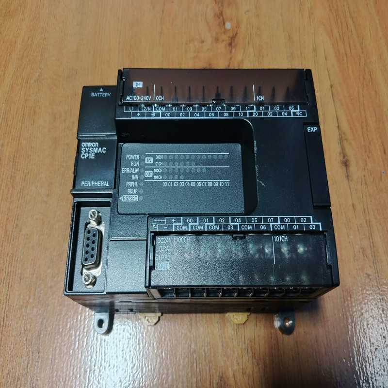 (背呗机械)PLC CP1E-N30SDR-A功能正常成色为实