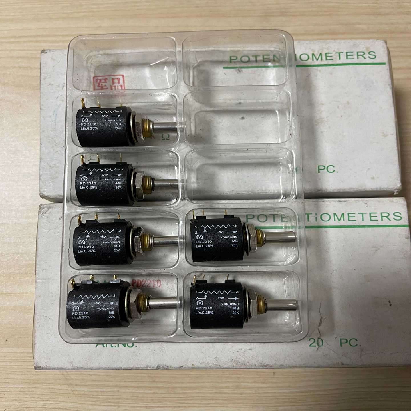 询价~CONTELEC军工高精密多圈电位器PD2210-20K
