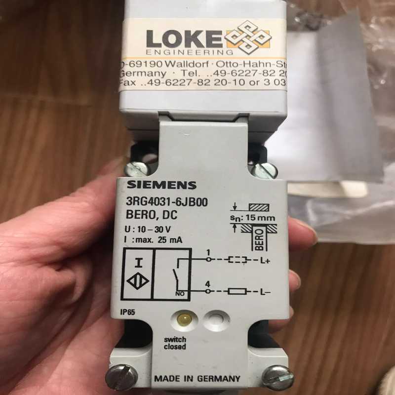 接近开关 3RG4031-6JB00~询价