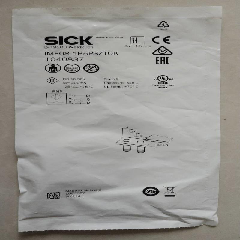 全新正品 SICK德国 IME08-1B5PSZT0K 1040837 实物拍摄 现货