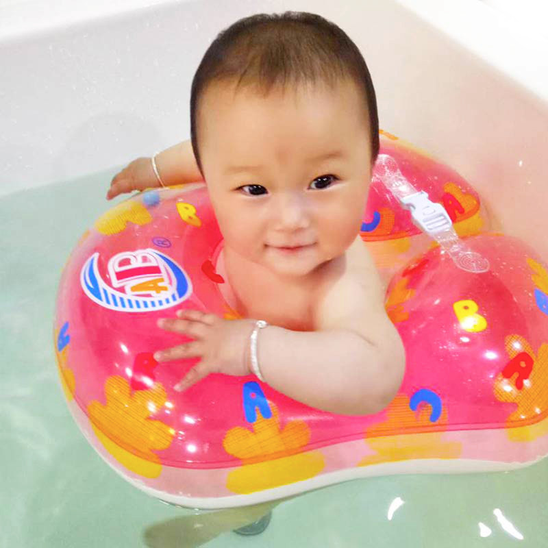 新生婴幼儿童游泳圈0-6岁救生圈坐圈趴圈脖宝宝腋下圈充气泳