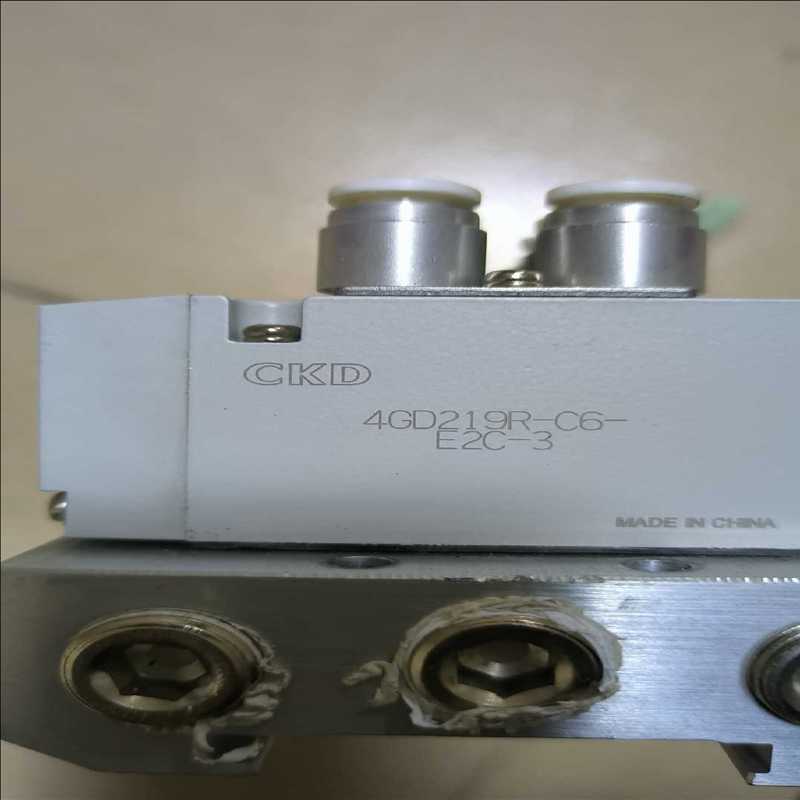 CKD电磁阀4GD219R-C6-E2C-3，拆机功能正常，（耶耶电子）