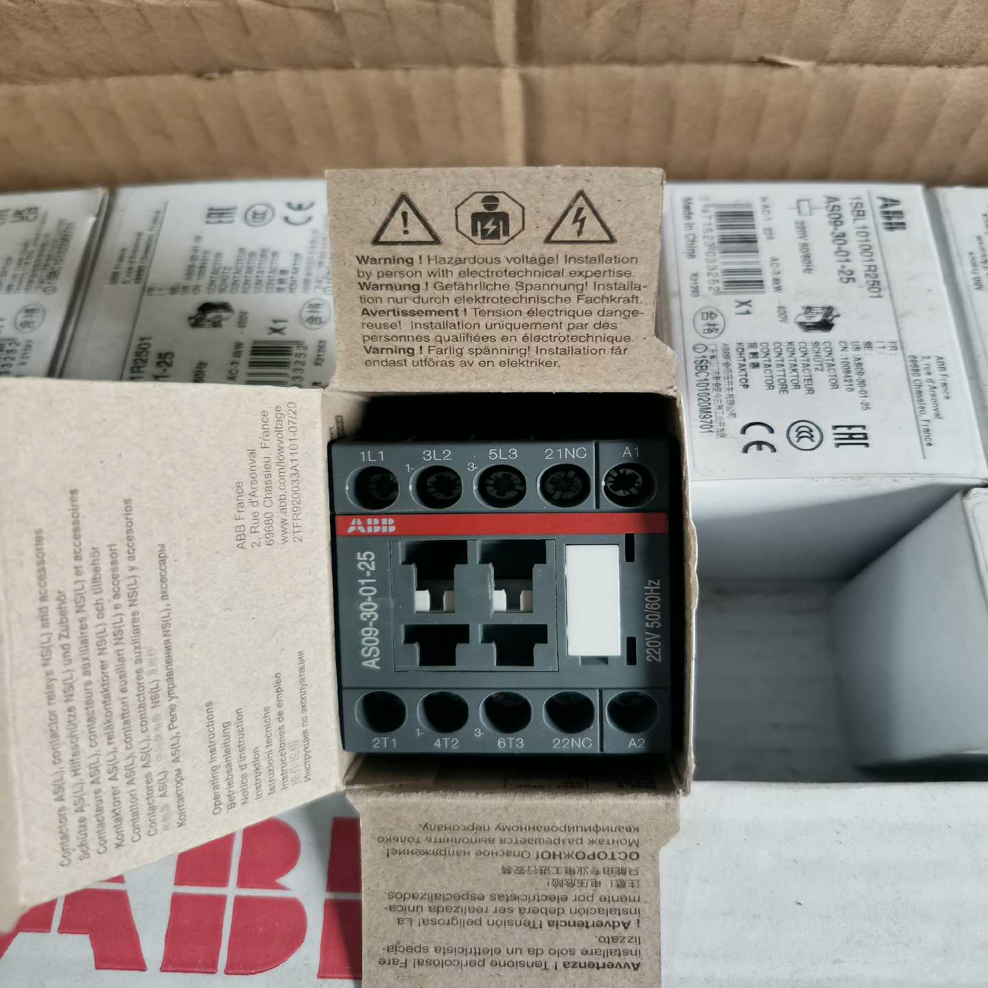 询价-ABB接触器AS09-30-01-25