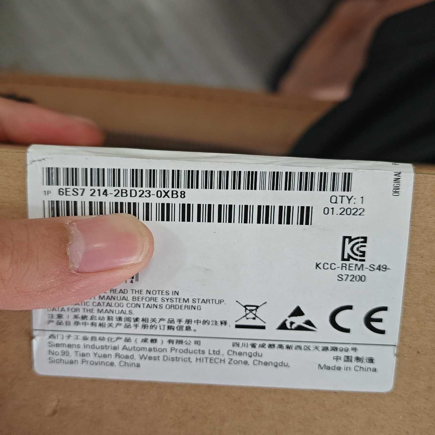 6es7214-2bd23-0xb8    模块，~询价